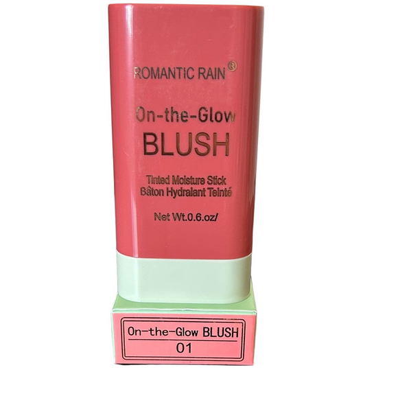 romantic rain Other - Romantic Rain On-the-Glow Blush - Pink Shade 01 NIB